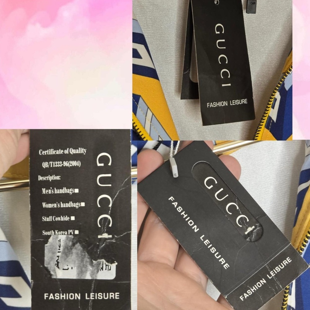 Gucci Multicolor Geometric Print Jacket - image 9